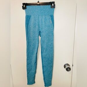 Gymshark Flex High Waisted Leggings contouring high-waisted dry moisture sz S